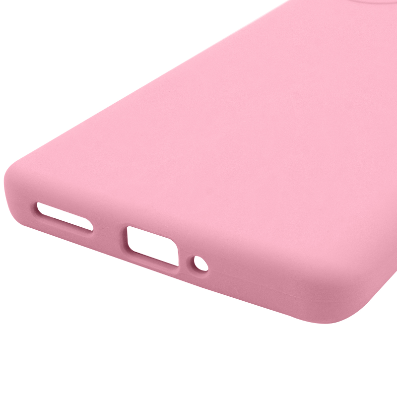 Чохол Silicone Cover Lakshmi Full Camera (AAA) для Realme 10 Pro+, Рожевий / Light pink 4, Силікон, купити оптом з доставкою
