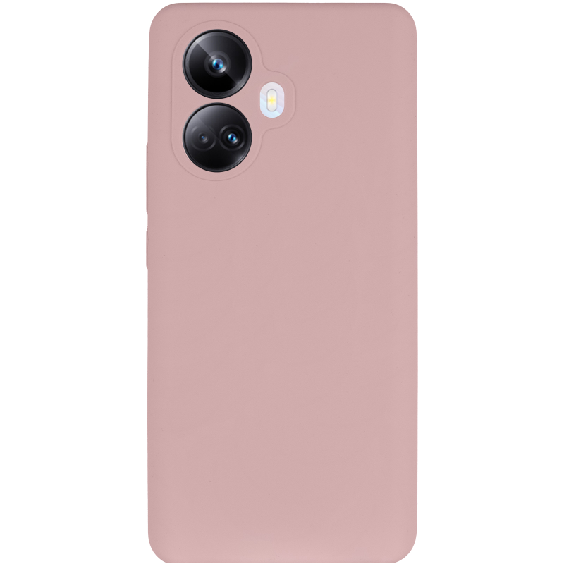 Чохол Silicone Cover Lakshmi Full Camera (AAA) для Realme 10 Pro+, Рожевий / Pink Sand 1, Силікон, купити оптом з доставкою