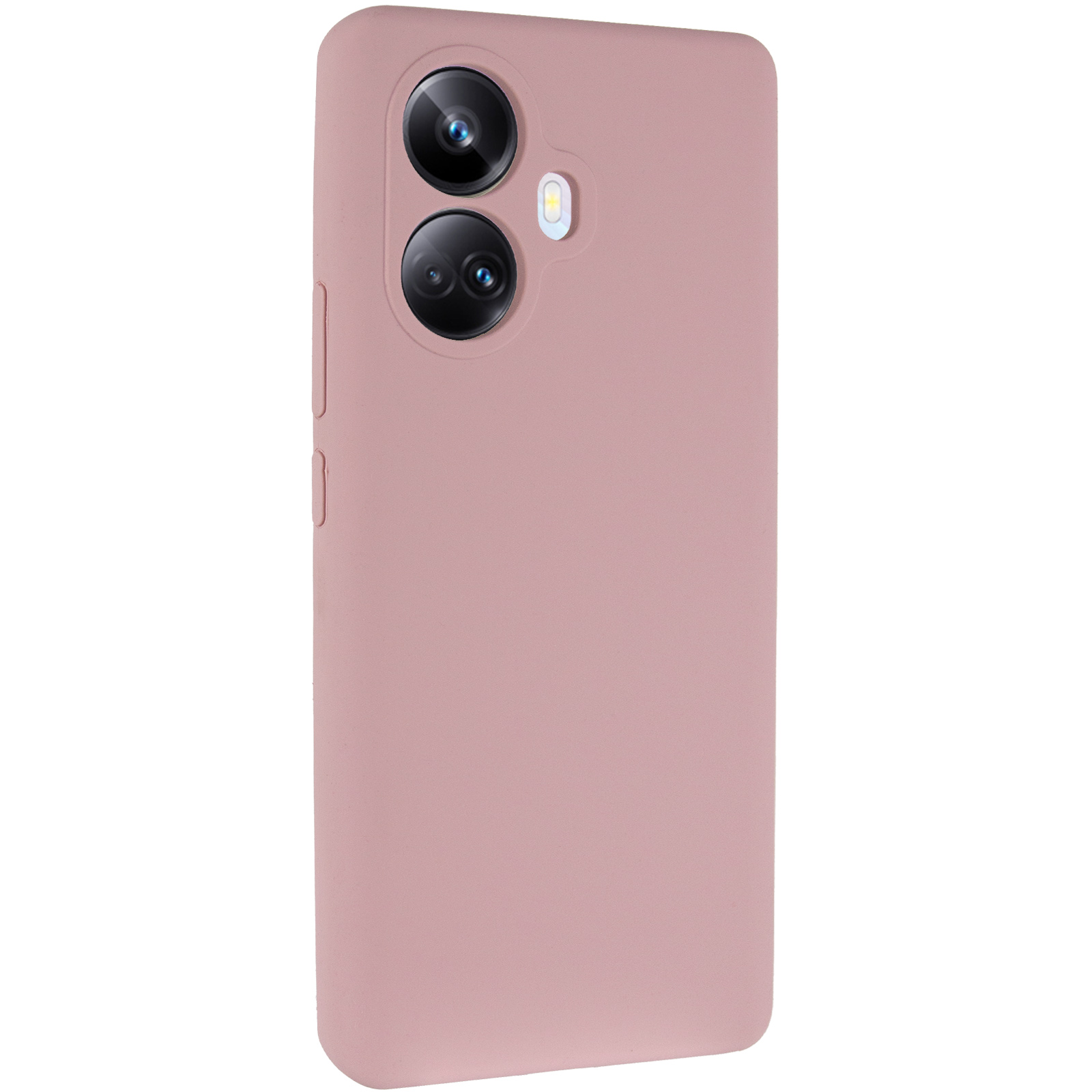 Чохол Silicone Cover Lakshmi Full Camera (AAA) для Realme 10 Pro+, Рожевий / Pink Sand, Силікон, купити оптом з доставкою