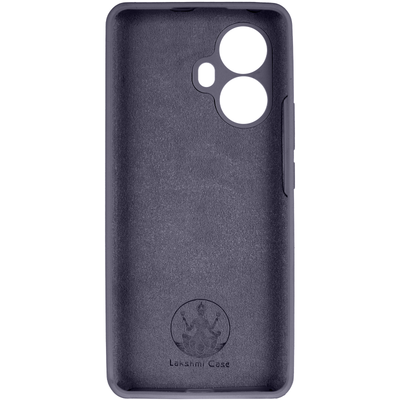 Чохол Silicone Cover Lakshmi Full Camera (AAA) для Realme 10 Pro+, Сірий / Dark Gray 2, Силікон, купити оптом з доставкою