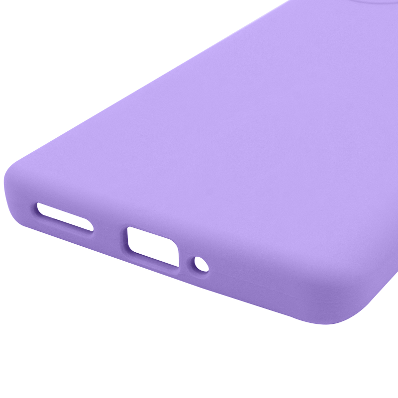 Чохол Silicone Cover Lakshmi Full Camera (AAA) для Realme 10 Pro+, Бузковий / Dasheen 4, Силікон, купити оптом з доставкою