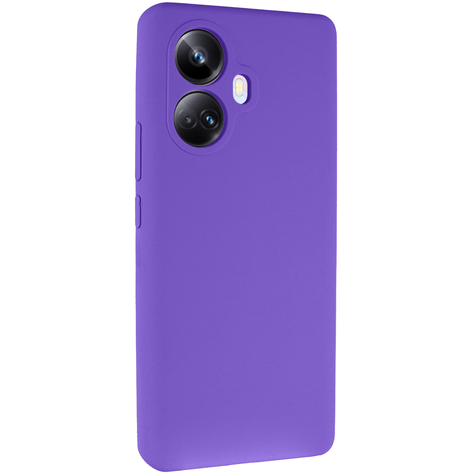 Чохол Silicone Cover Lakshmi Full Camera (AAA) для Realme 10 Pro+, Фіолетовий / Amethyst, Силікон, купити оптом з доставкою