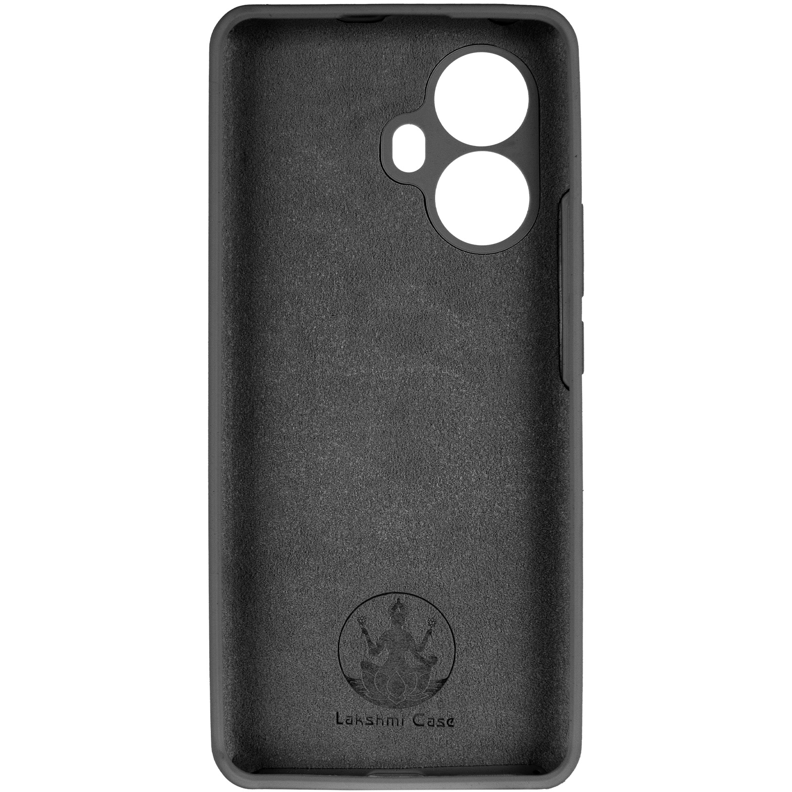 Чохол Silicone Cover Lakshmi Full Camera (AAA) для Realme 10 Pro+, Чорний / Black 3, Силікон, купити оптом з доставкою