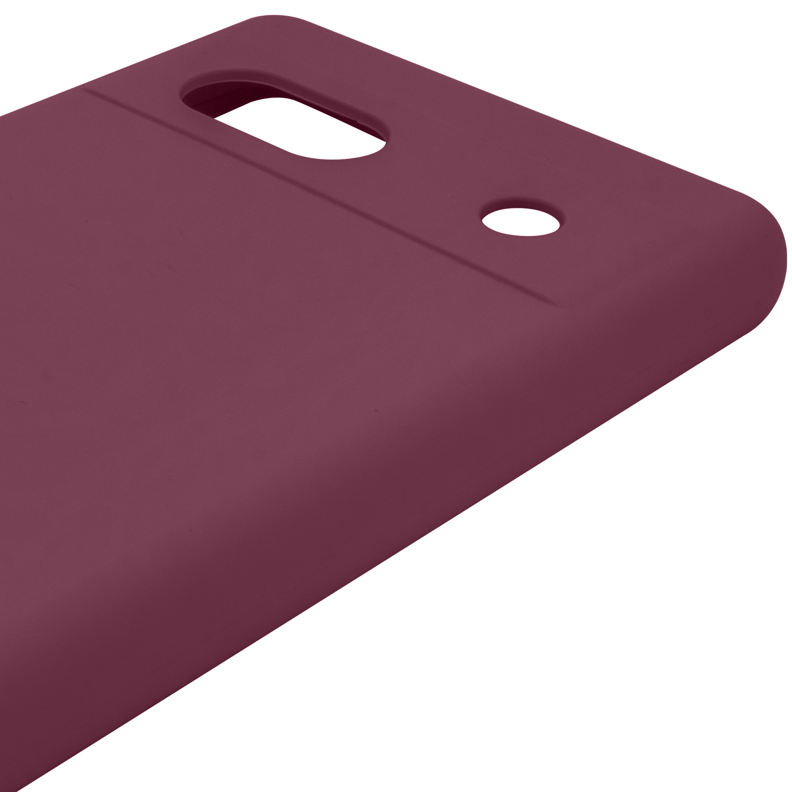 Чехол Silicone Cover Lakshmi Full Camera (AAA) для Google Pixel 7a, Бордовый / Plum 3, Силикон, купить оптом с доставкой