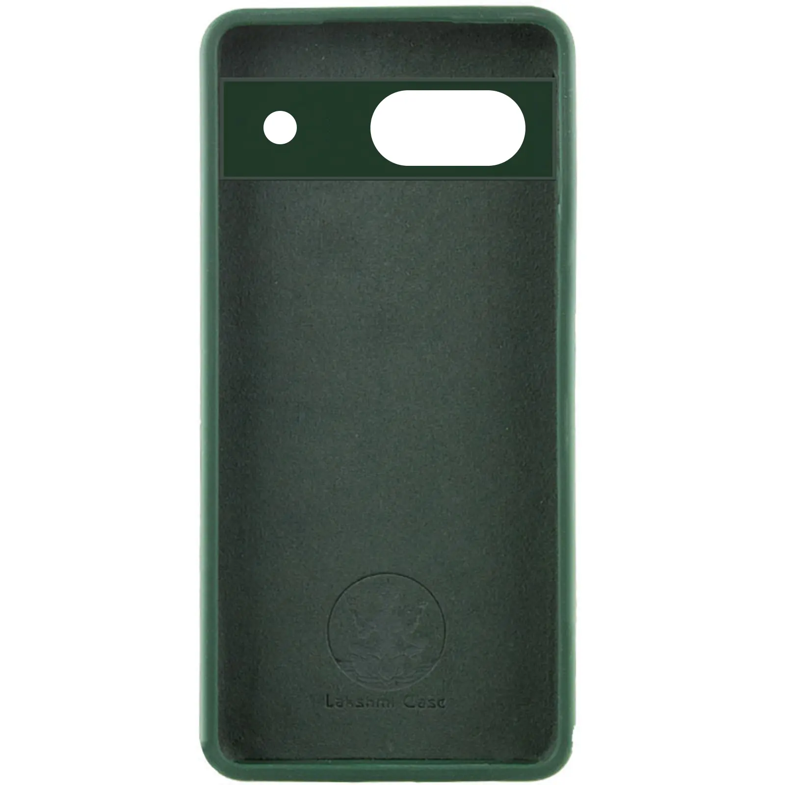 Чехол Silicone Cover Lakshmi Full Camera (AAA) для Google Pixel 7a, Зеленый / Cyprus Green 1, Силикон, купить оптом с доставкой