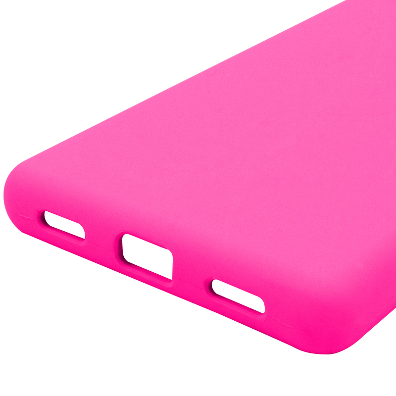 Чехол Silicone Cover Lakshmi Full Camera (AAA) для Google Pixel 7a, Розовый / Barbie pink 4, Силикон, купить оптом с доставкой