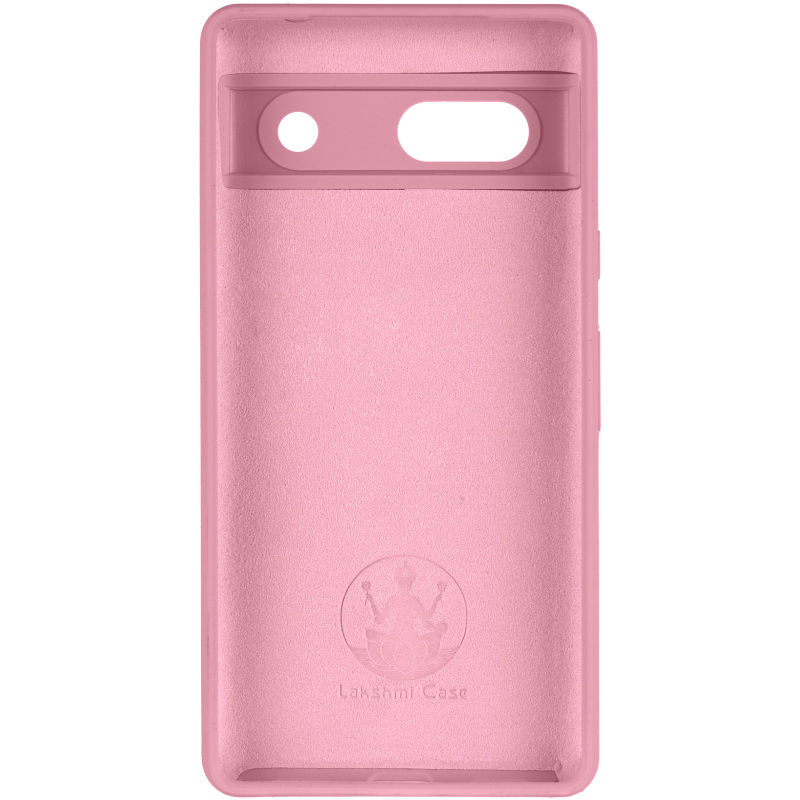 Чехол Silicone Cover Lakshmi Full Camera (AAA) для Google Pixel 7a, Розовый / Light pink 2, Силикон, купить оптом с доставкой