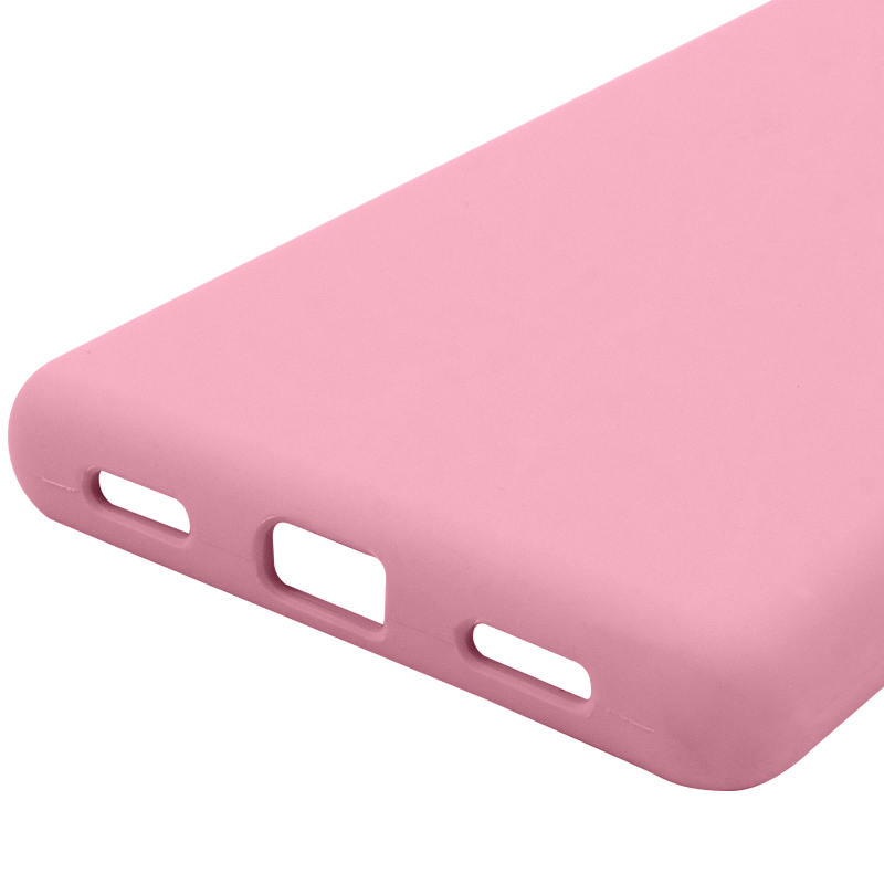 Чехол Silicone Cover Lakshmi Full Camera (AAA) для Google Pixel 7a, Розовый / Light pink 4, Силикон, купить оптом с доставкой
