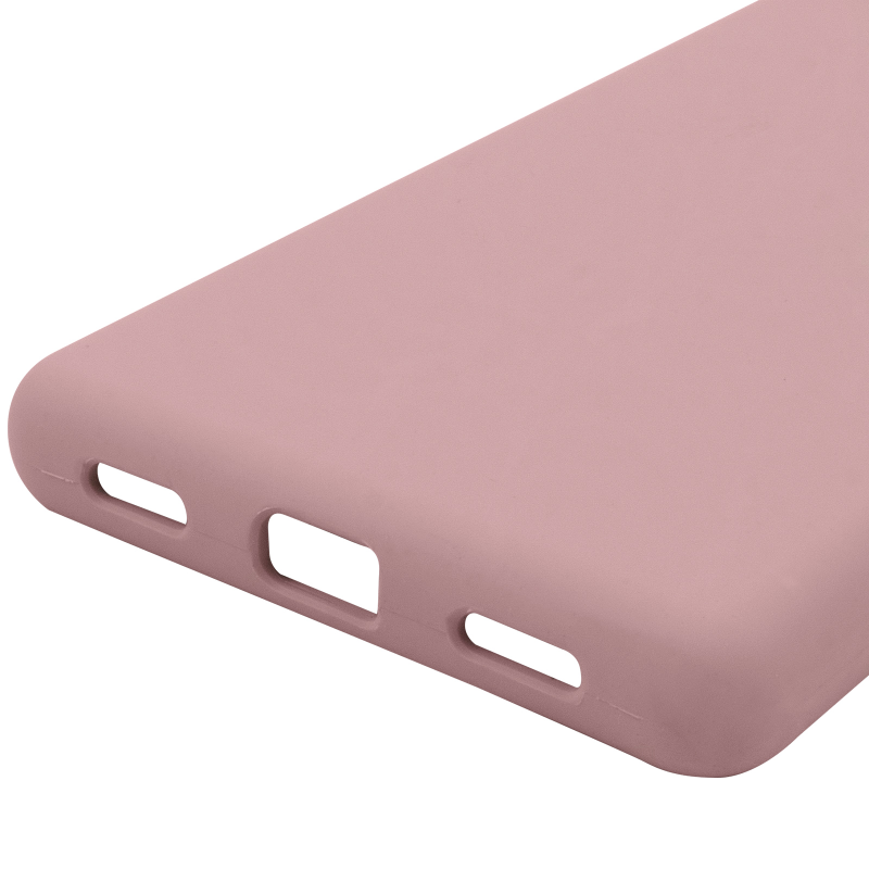 Чехол Silicone Cover Lakshmi Full Camera (AAA) для Google Pixel 7a, Розовый / Pink Sand 4, Силикон, купить оптом с доставкой