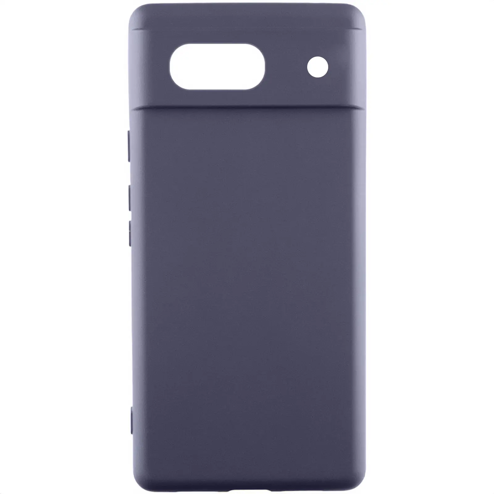 Чехол Silicone Cover Lakshmi Full Camera (AAA) для Google Pixel 7a, Серый / Dark Gray, Силикон, купить оптом с доставкой