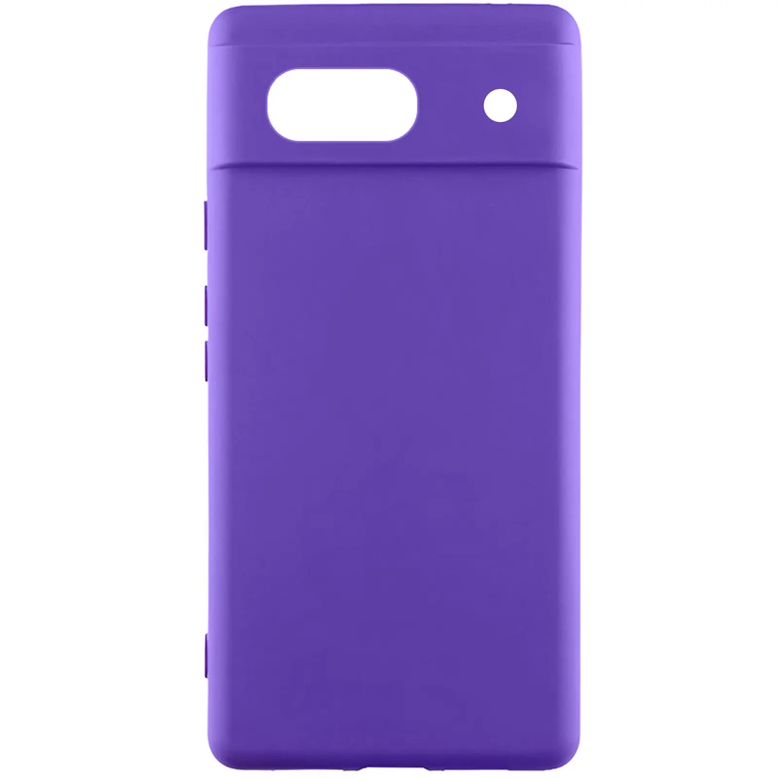 Чехол Silicone Cover Lakshmi Full Camera (AAA) для Google Pixel 7a, Фиолетовый / Amethyst, Силикон, купить оптом с доставкой