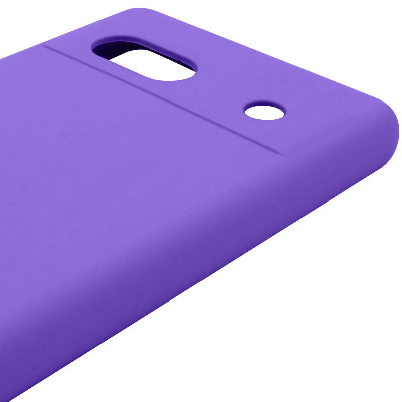 Чехол Silicone Cover Lakshmi Full Camera (AAA) для Google Pixel 7a, Фиолетовый / Amethyst 3, Силикон, купить оптом с доставкой