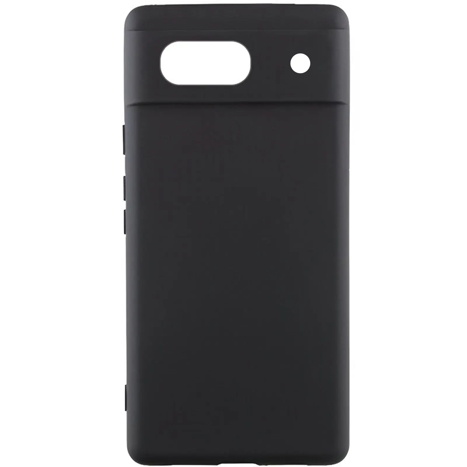 Чехол Silicone Cover Lakshmi Full Camera (AAA) для Google Pixel 7a, Черный / Black, Силикон, купить оптом с доставкой