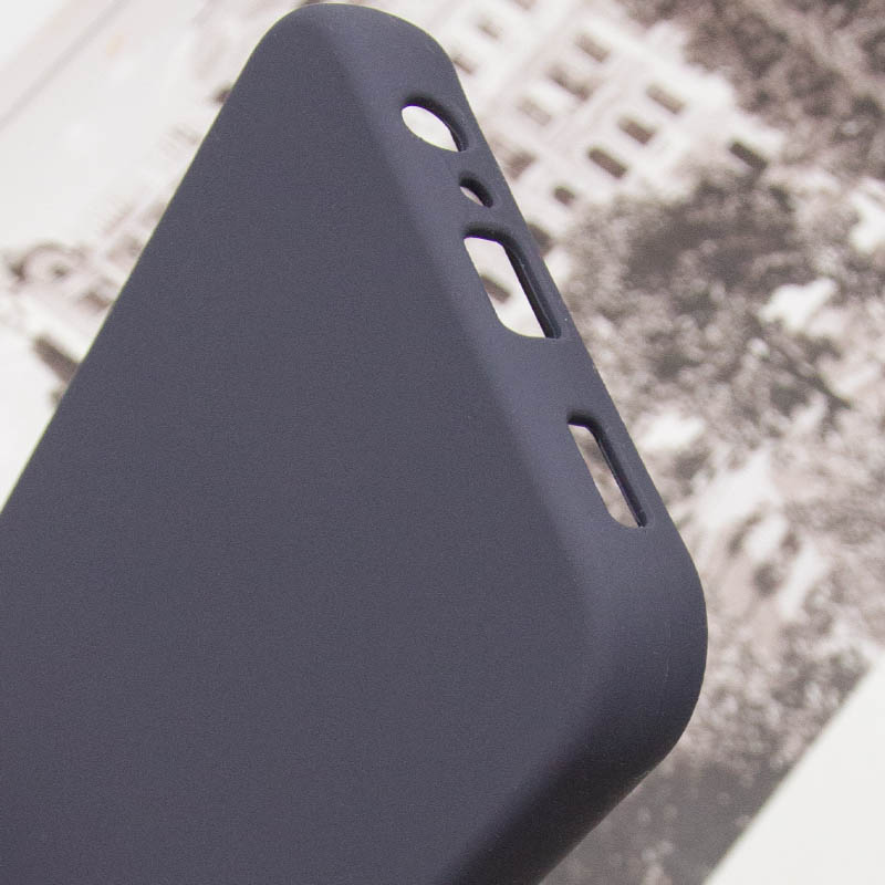 Чехол Silicone Cover Lakshmi Full Camera (AAA) для Samsung Galaxy A24 4G, Серый / Dark Gray 6, Силикон, купить оптом с доставкой