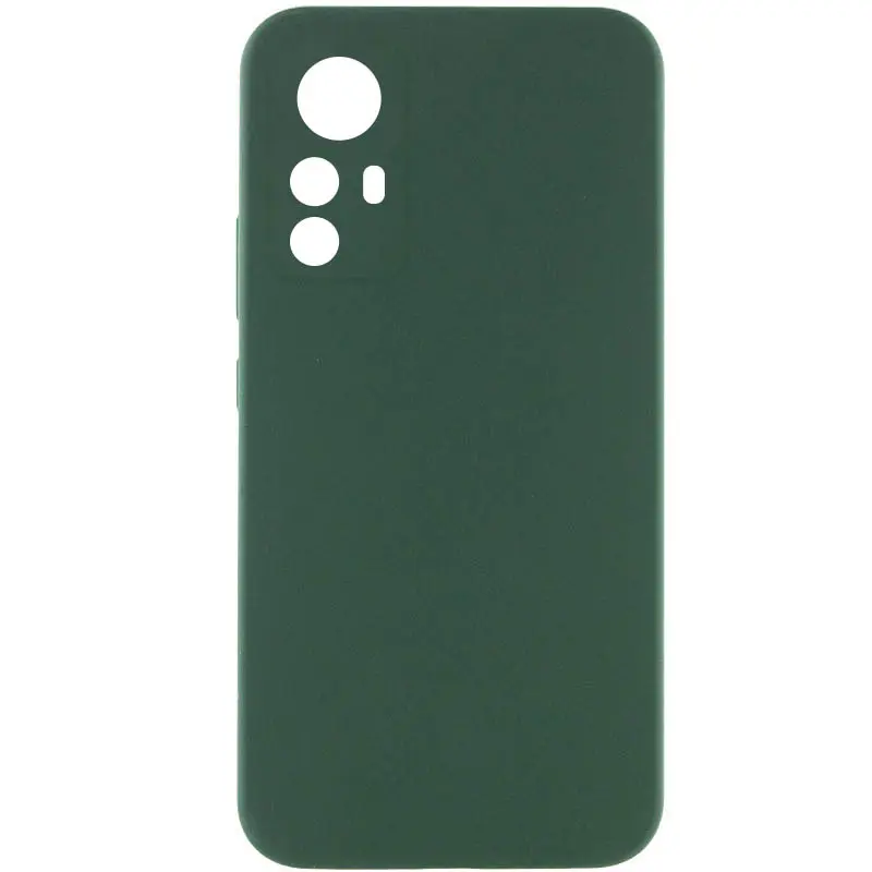 Чехол Silicone Cover Lakshmi Full Camera (AAA) для Xiaomi Redmi Note 12S, Зеленый / Cyprus Green, Силикон, купить оптом с доставкой