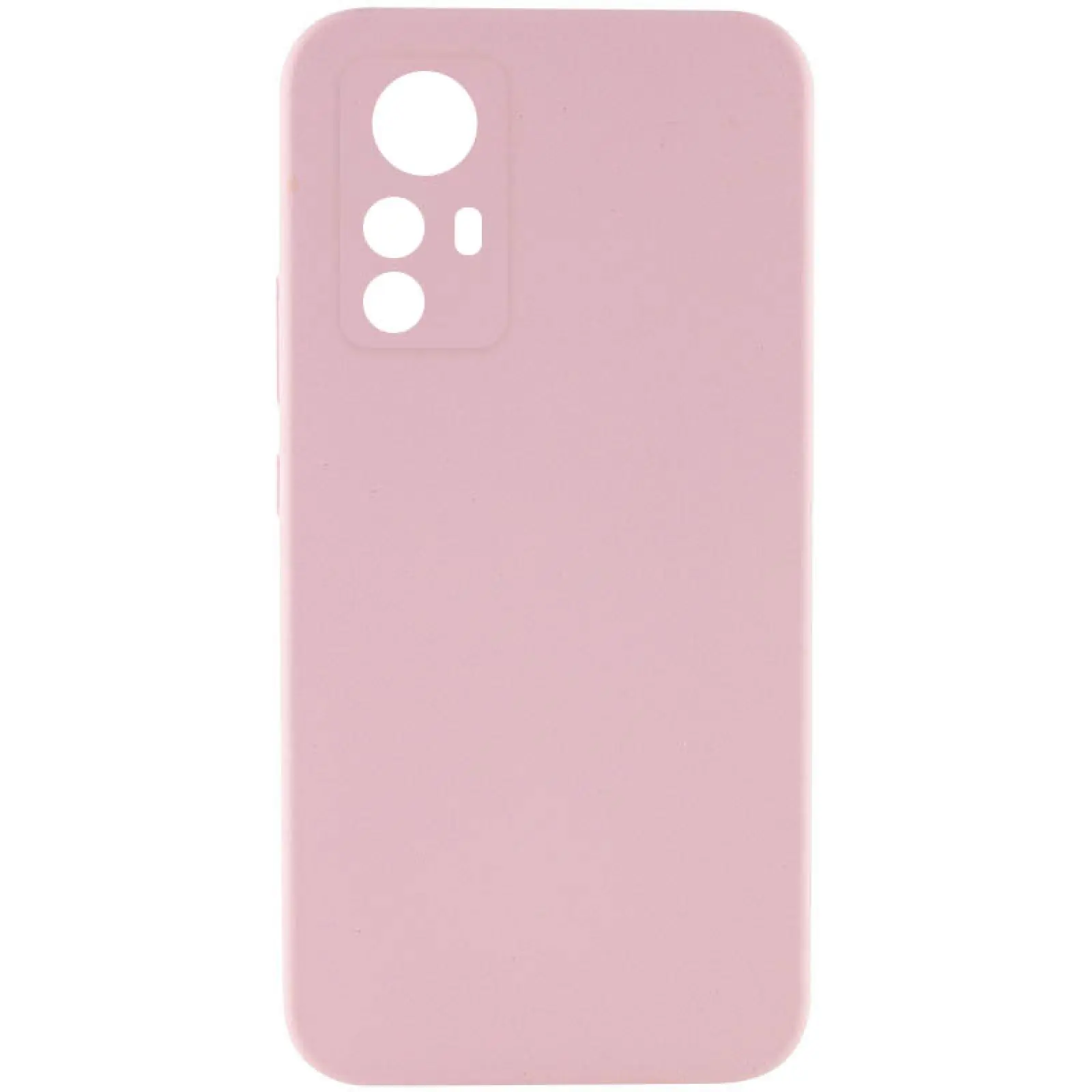 Чехол Silicone Cover Lakshmi Full Camera (AAA) для Xiaomi Redmi Note 12S, Розовый / Pink Sand, Силикон, купить оптом с доставкой