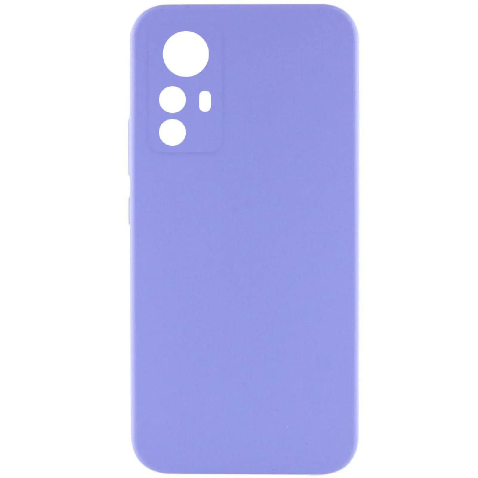 Чехол Silicone Cover Lakshmi Full Camera (AAA) для Xiaomi Redmi Note 12S, Сиреневый / Dasheen, Силикон, купить оптом с доставкой