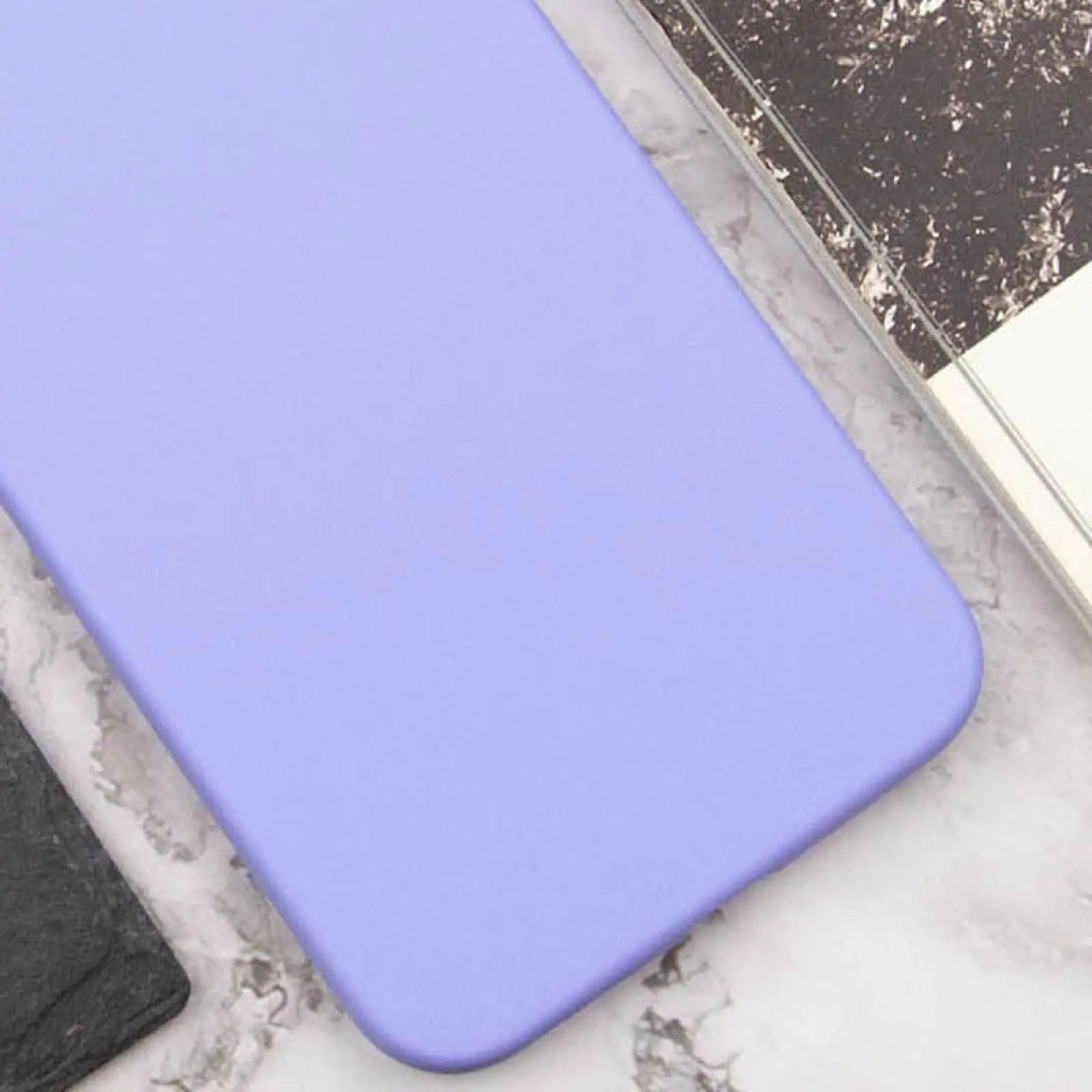 Чехол Silicone Cover Lakshmi Full Camera (AAA) для Xiaomi Redmi Note 12S, Сиреневый / Dasheen 2, Силикон, купить оптом с доставкой