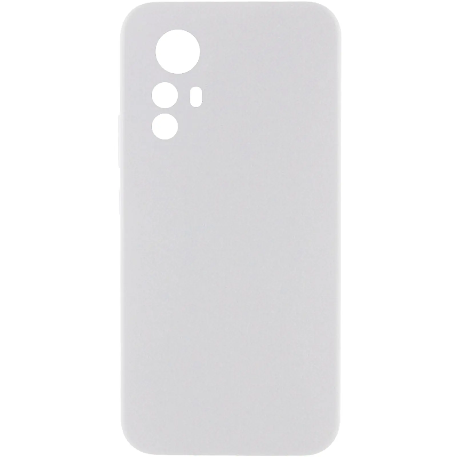 Чехол Silicone Cover Lakshmi Full Camera (AAA) для Xiaomi Redmi Note 12S, Белый / White, Силикон, купить оптом с доставкой