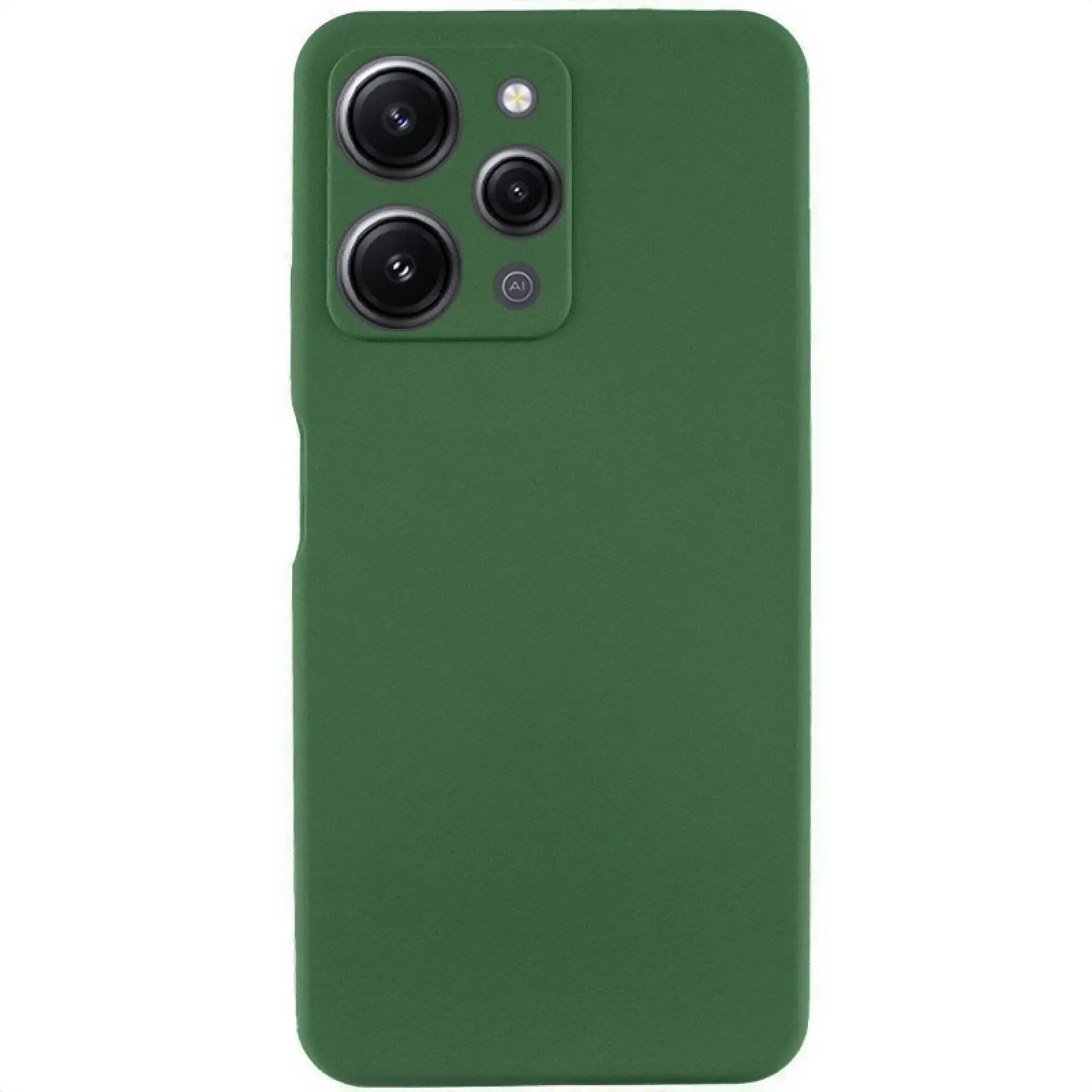 Чохол Silicone Cover Lakshmi Full Camera (AAA) для Xiaomi Redmi 12, Зелений / Cyprus Green, Силікон, купити оптом з доставкою