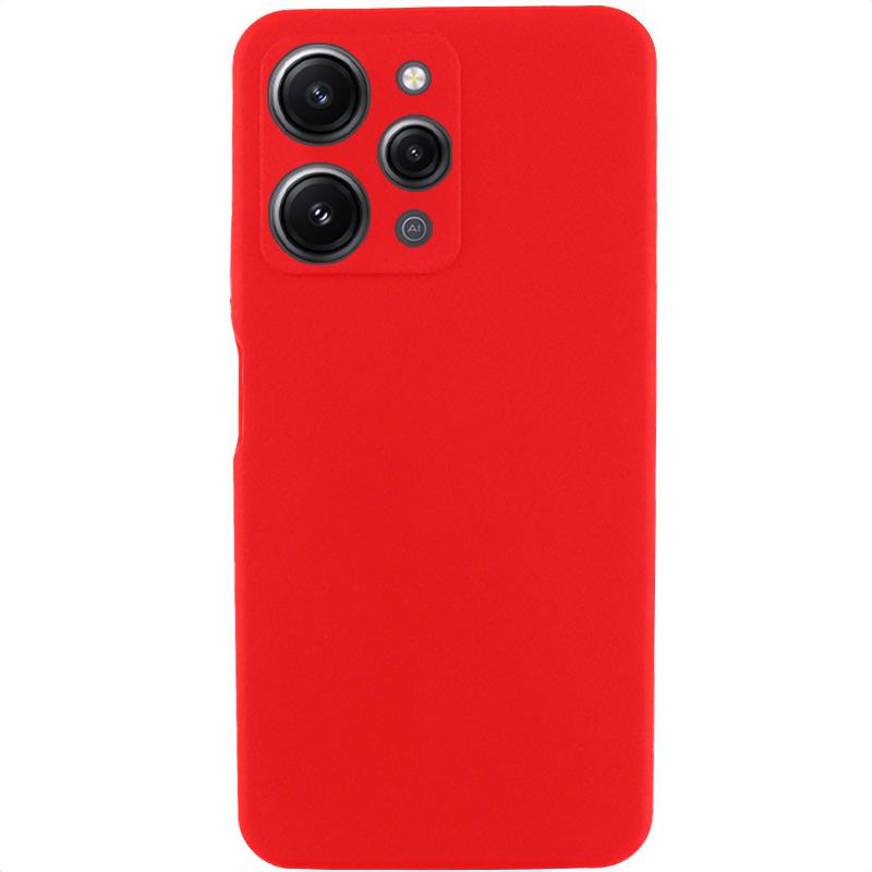 Чохол Silicone Cover Lakshmi Full Camera (AAA) для Xiaomi Redmi 12 | Мікрофібра на малюнкі №1