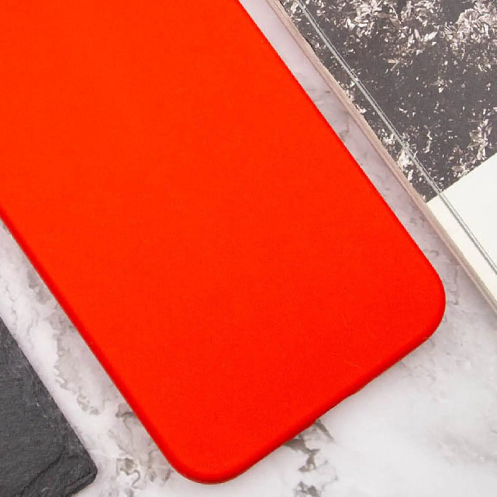 Чохол Silicone Cover Lakshmi Full Camera (AAA) для Xiaomi Redmi 12, Червоний / Red 2, Силікон, купити оптом з доставкою
