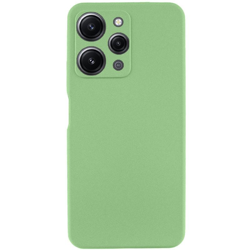 Чохол Silicone Cover Lakshmi Full Camera (AAA) для Xiaomi Redmi 12 | Мікрофібра на малюнкі №1