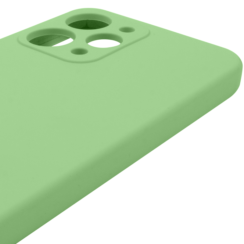Чохол Silicone Cover Lakshmi Full Camera (AAA) для Xiaomi Redmi 12, М'ятний / Mint 3, Силікон, купити оптом з доставкою