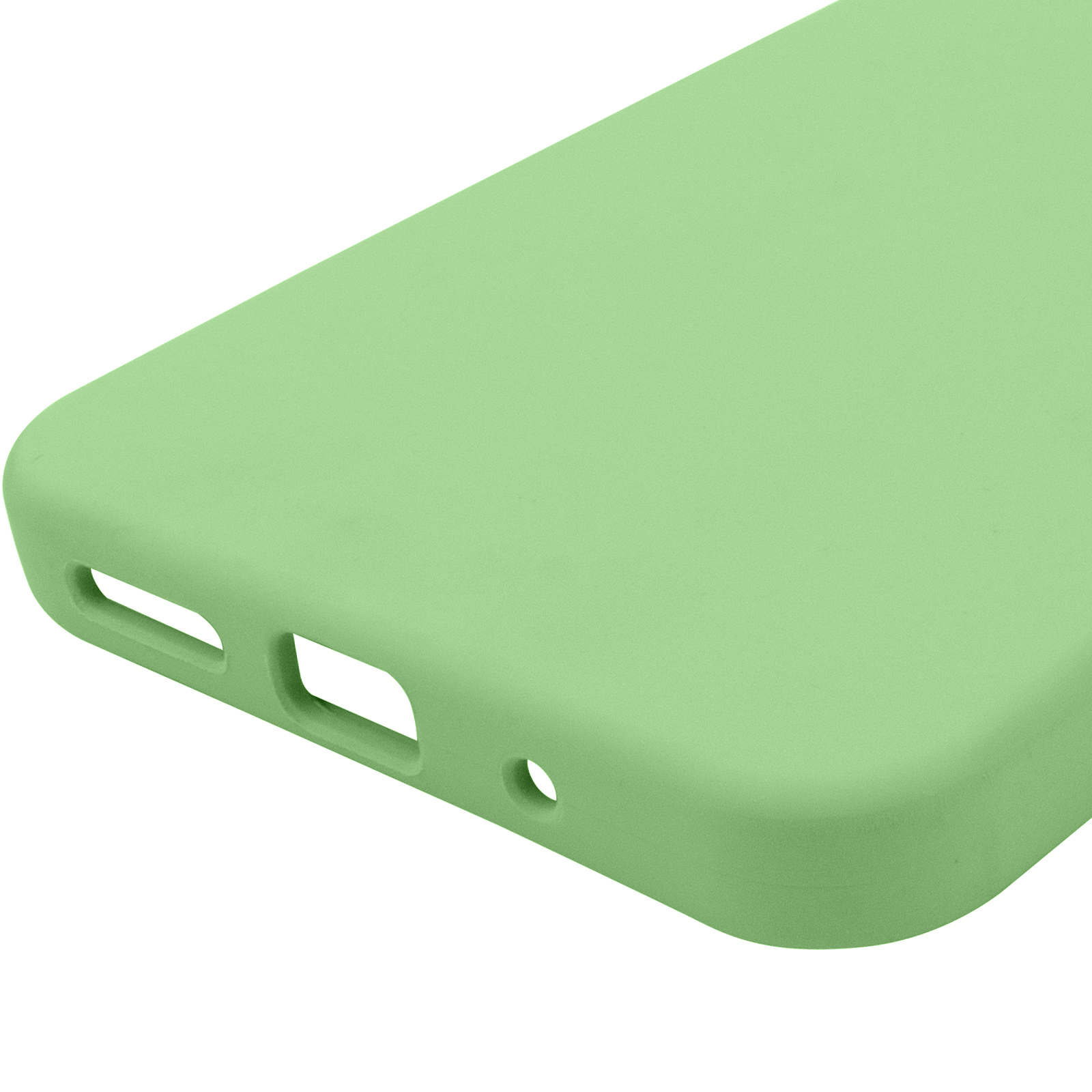 Чохол Silicone Cover Lakshmi Full Camera (AAA) для Xiaomi Redmi 12, М'ятний / Mint 4, Силікон, купити оптом з доставкою