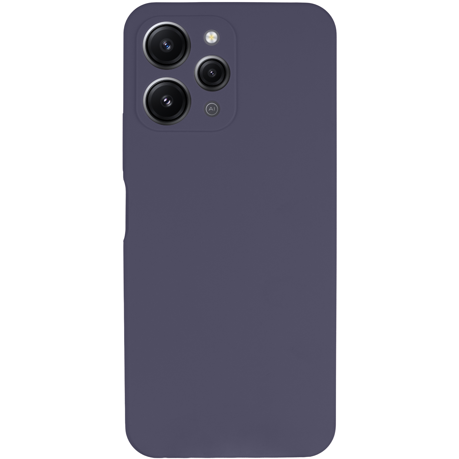 Чохол Silicone Cover Lakshmi Full Camera (AAA) для Xiaomi Redmi 12, Сірий / Dark Gray 1, Силікон, купити оптом з доставкою