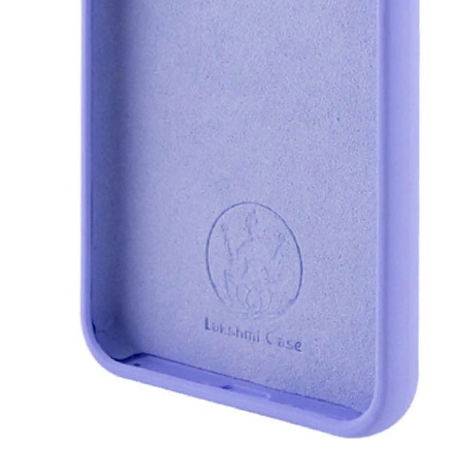 Чохол Silicone Cover Lakshmi Full Camera (AAA) для Xiaomi Redmi 12, Бузковий / Dasheen 1, Силікон, купити оптом з доставкою