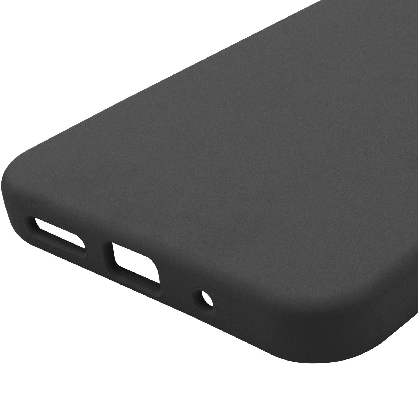 Чохол Silicone Cover Lakshmi Full Camera (AAA) для Xiaomi Redmi 12, Чорний / Black 5, Силікон, купити оптом з доставкою