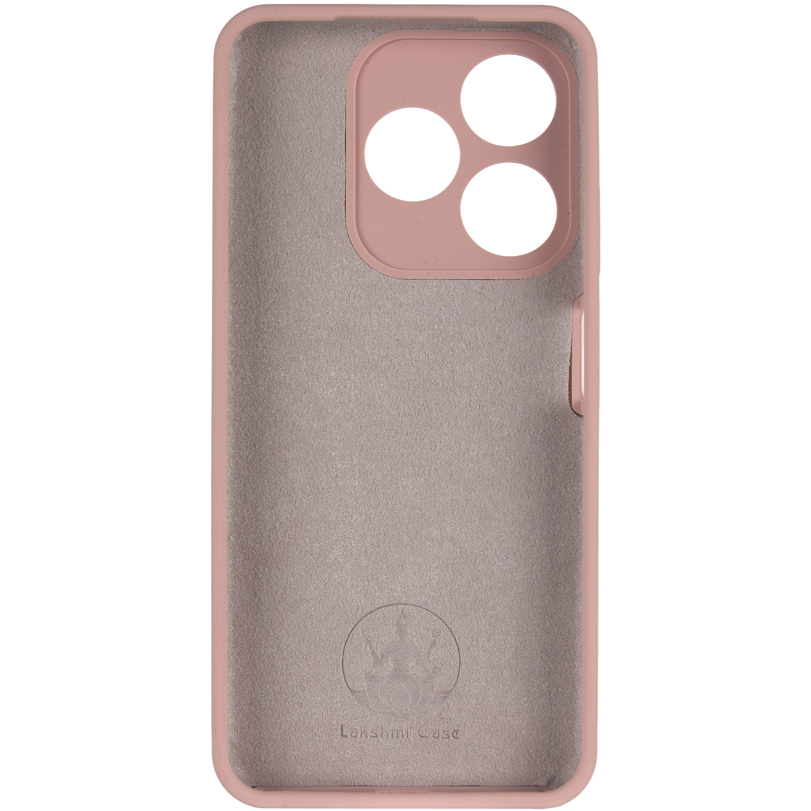 Чохол Silicone Cover Lakshmi Full Camera (AAA) для TECNO Spark 10, Рожевий / Pink Sand 2, Силікон, купити оптом з доставкою