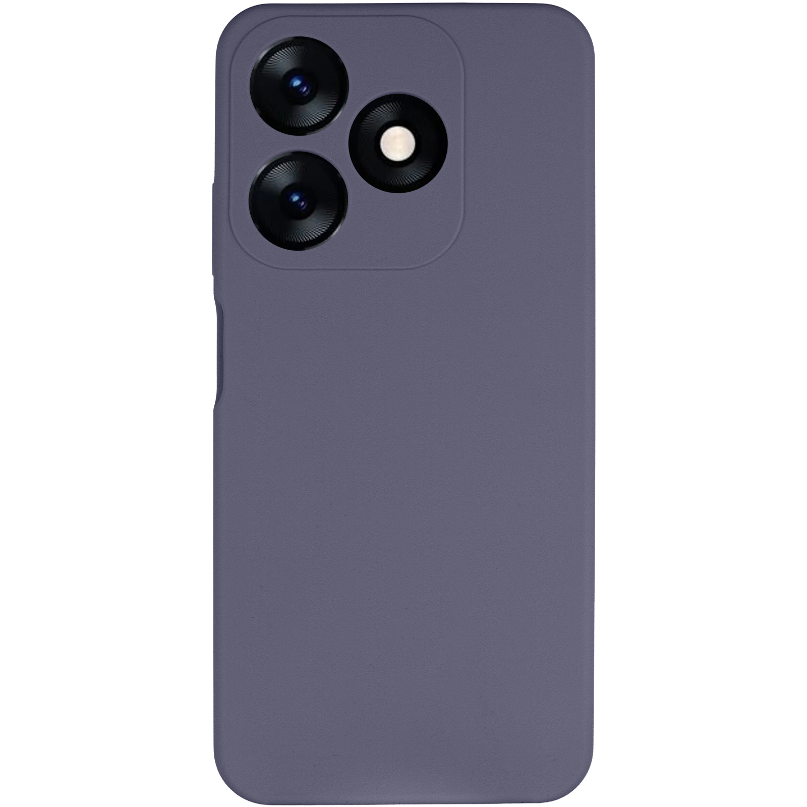 Чохол Silicone Cover Lakshmi Full Camera (AAA) для TECNO Spark 10, Сірий / Dark Gray 1, Силікон, купити оптом з доставкою