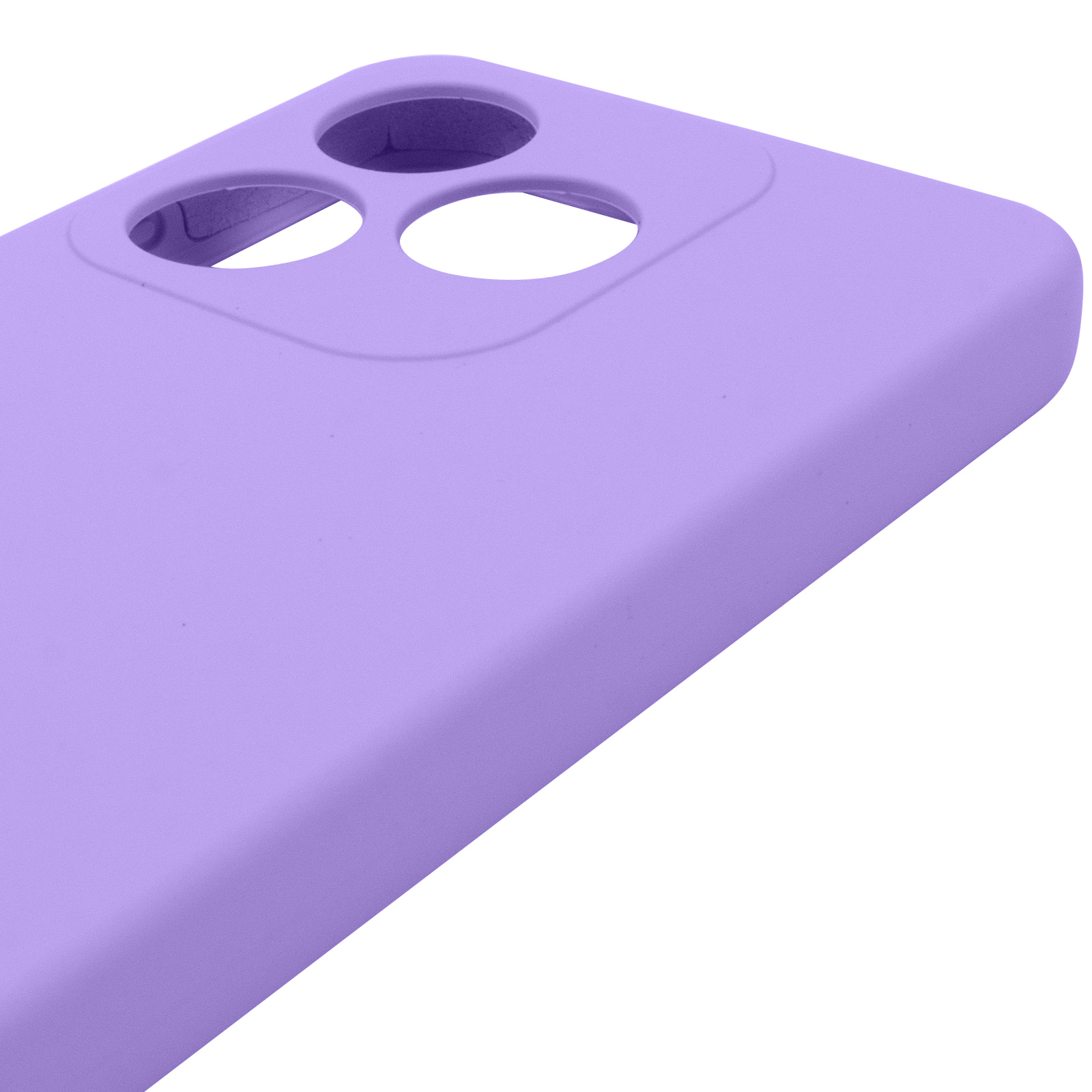 Чохол Silicone Cover Lakshmi Full Camera (AAA) для TECNO Spark 10, Бузковий / Dasheen 3, Силікон, купити оптом з доставкою