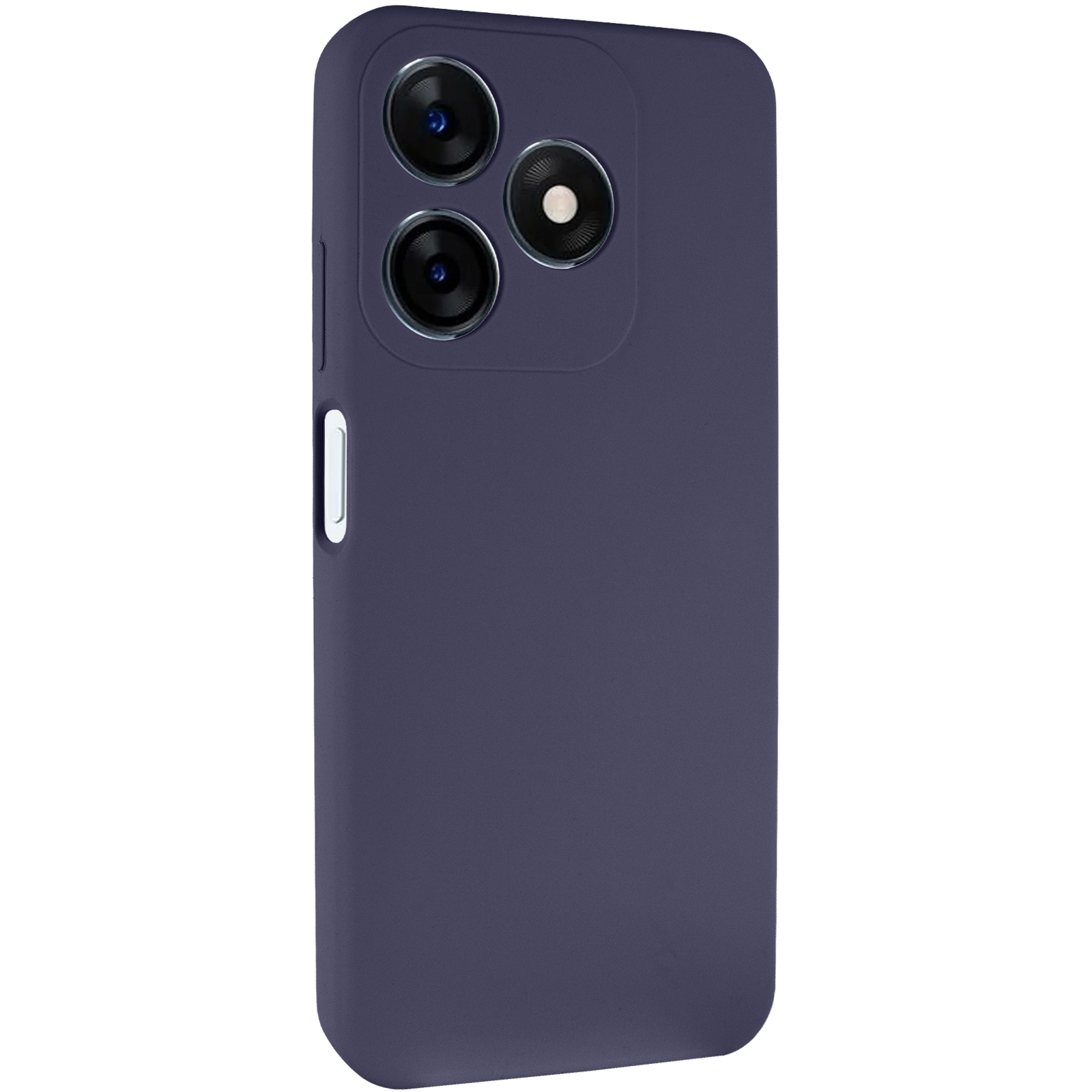 Чохол Silicone Cover Lakshmi Full Camera (AAA) для TECNO Spark 10, Темно-синій / Midnight blue, Силікон, купити оптом з доставкою