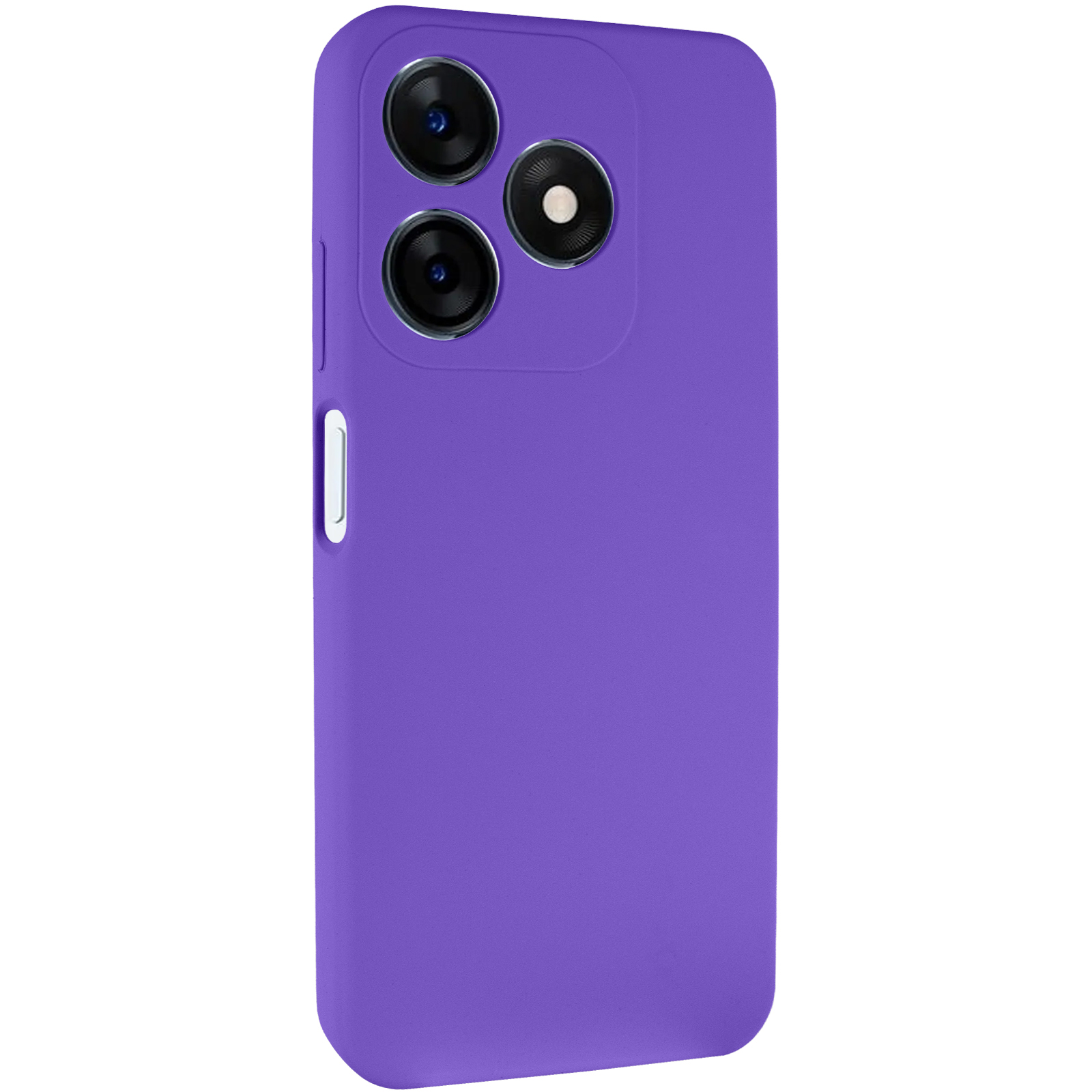 Чохол Silicone Cover Lakshmi Full Camera (AAA) для TECNO Spark 10, Фіолетовий / Amethyst, Силікон, купити оптом з доставкою
