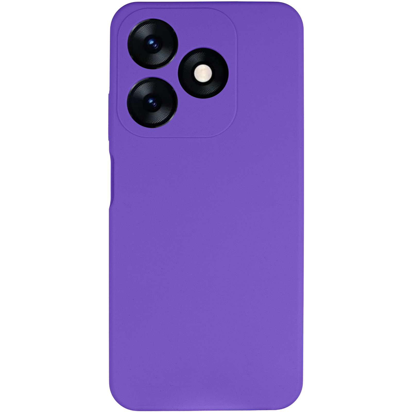 Чохол Silicone Cover Lakshmi Full Camera (AAA) для TECNO Spark 10, Фіолетовий / Amethyst 1, Силікон, купити оптом з доставкою