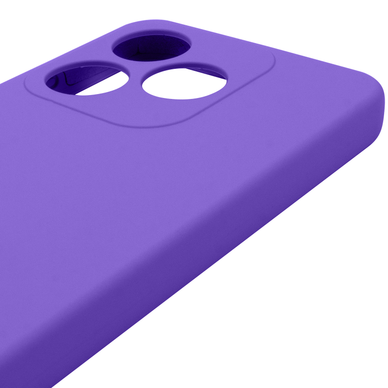 Чохол Silicone Cover Lakshmi Full Camera (AAA) для TECNO Spark 10, Фіолетовий / Amethyst 3, Силікон, купити оптом з доставкою