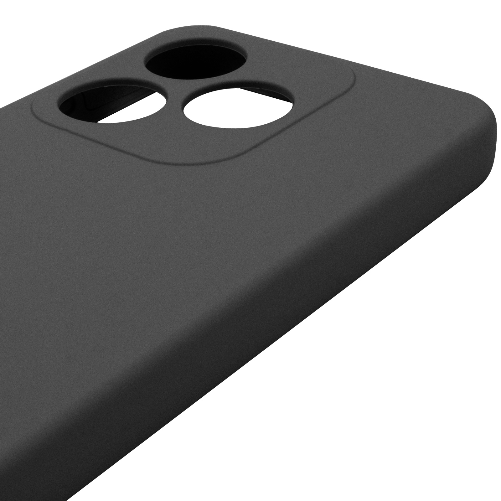 Чохол Silicone Cover Lakshmi Full Camera (AAA) для TECNO Spark 10, Чорний / Black 4, Силікон, купити оптом з доставкою