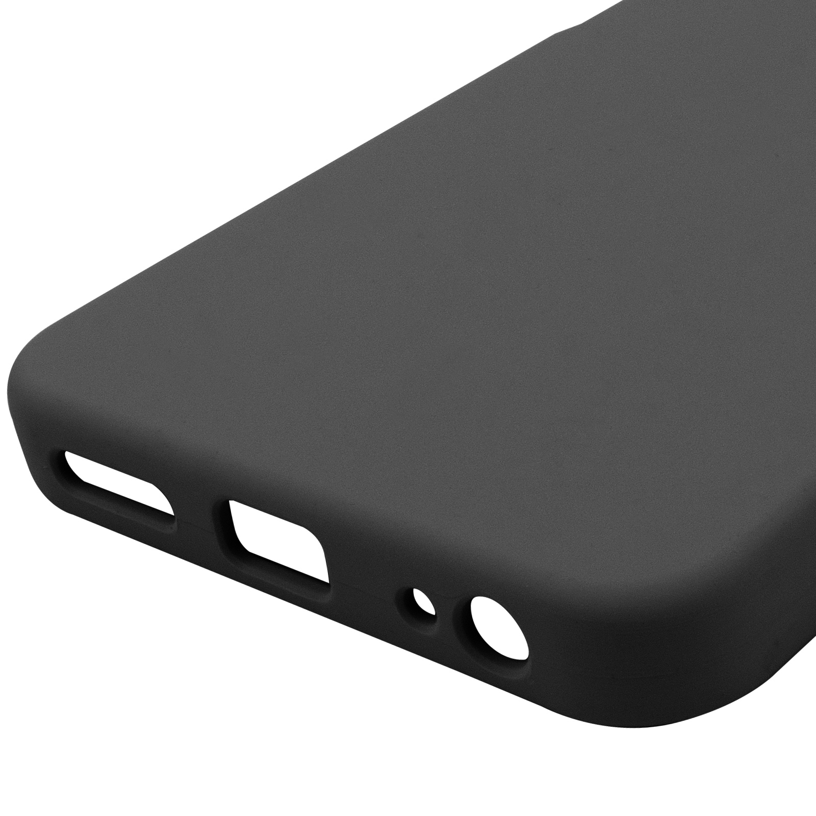 Чохол Silicone Cover Lakshmi Full Camera (AAA) для TECNO Spark 10, Чорний / Black 5, Силікон, купити оптом з доставкою