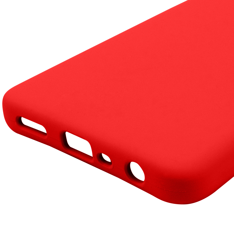 Чохол Silicone Cover Lakshmi Full Camera (AAA) для Oppo A58 4G, Червоний / Red 4, Силікон, купити оптом з доставкою