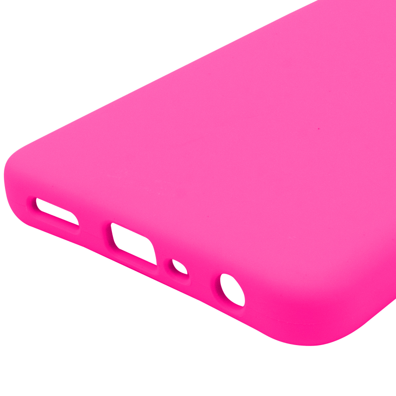 Чохол Silicone Cover Lakshmi Full Camera (AAA) для Oppo A58 4G, Рожевий / Barbie pink 4, Силікон, купити оптом з доставкою