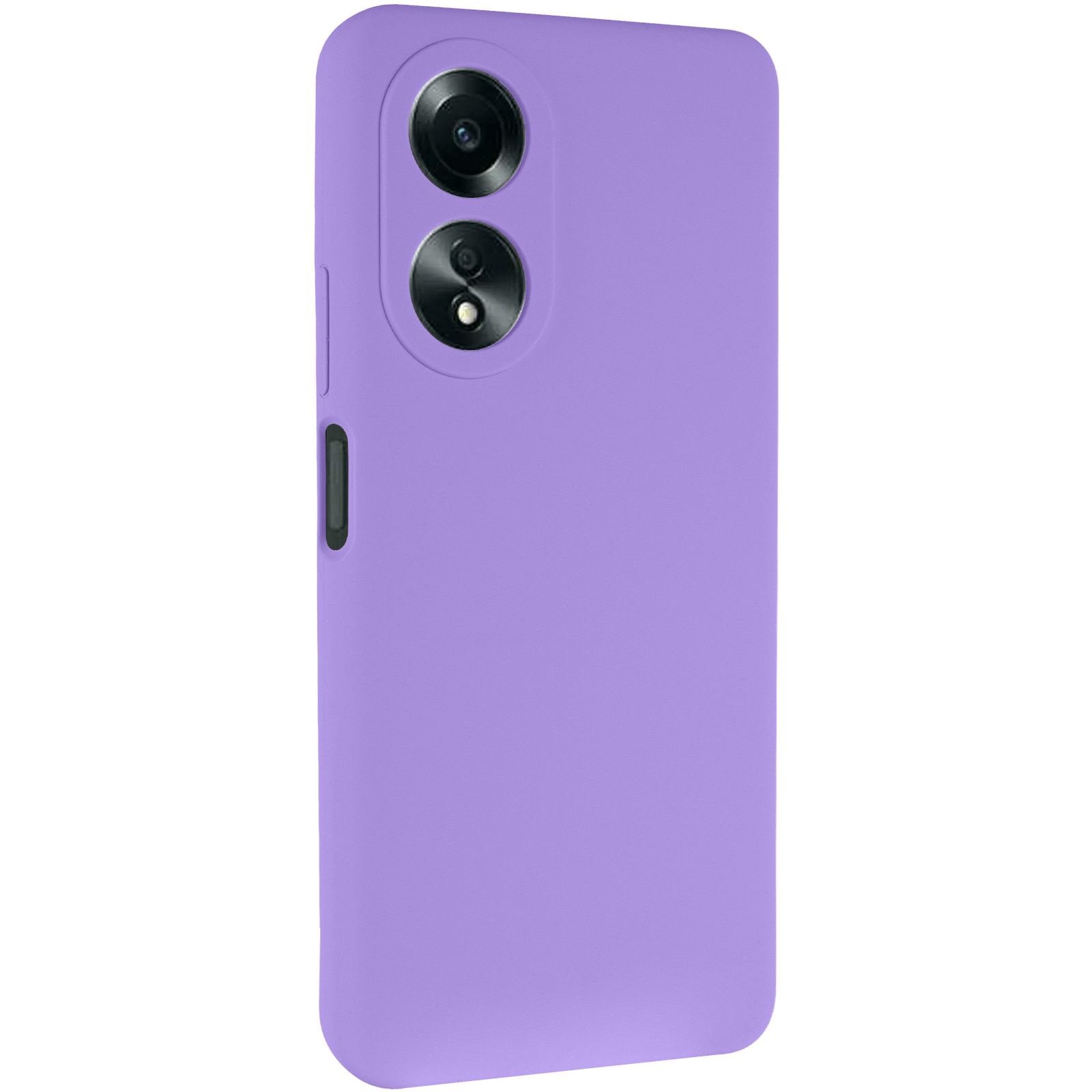 Чохол Silicone Cover Lakshmi Full Camera (AAA) для Oppo A58 4G, Бузковий / Dasheen, Силікон, купити оптом з доставкою
