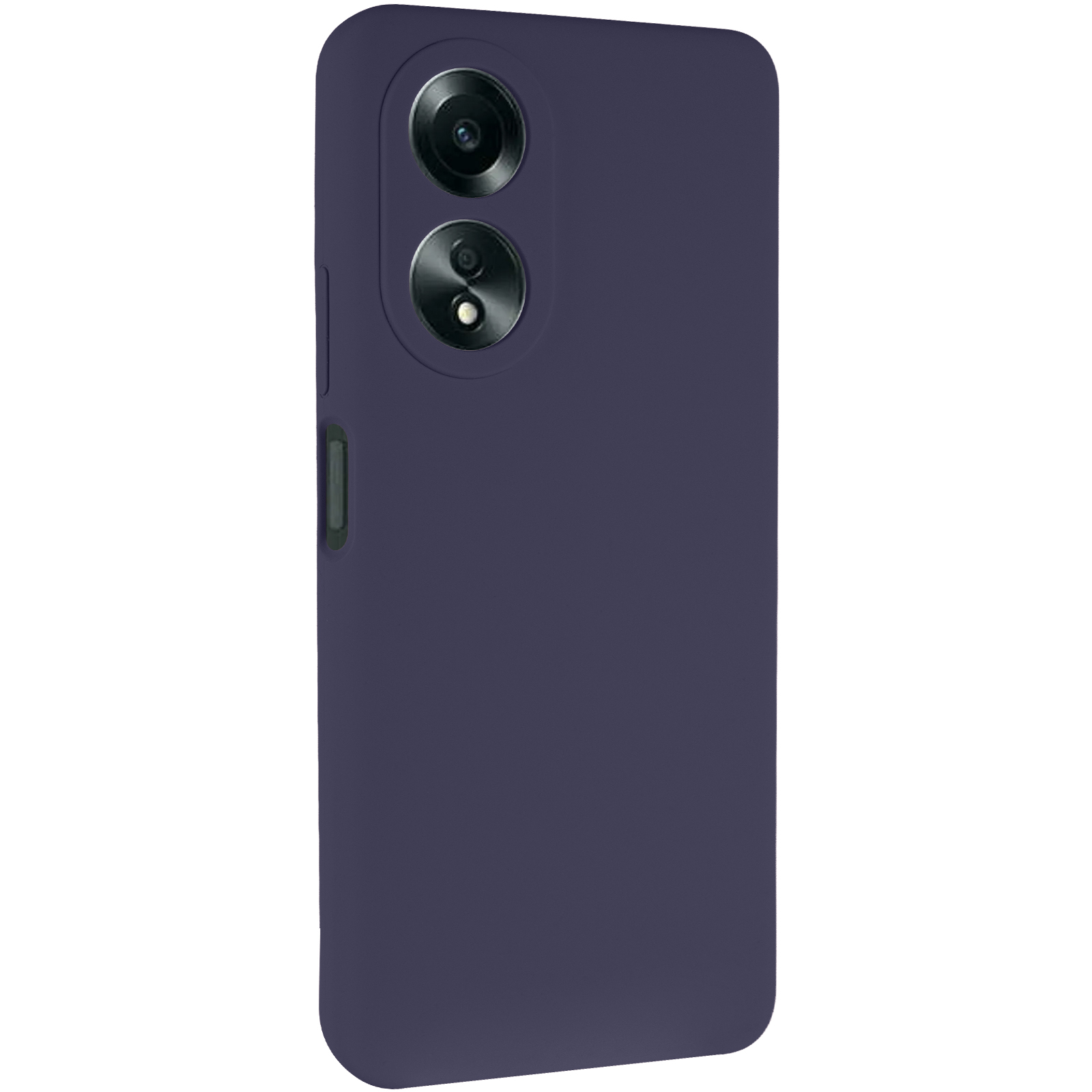 Чохол Silicone Cover Lakshmi Full Camera (AAA) для Oppo A58 4G, Темно-синій / Midnight blue, Силікон, купити оптом з доставкою
