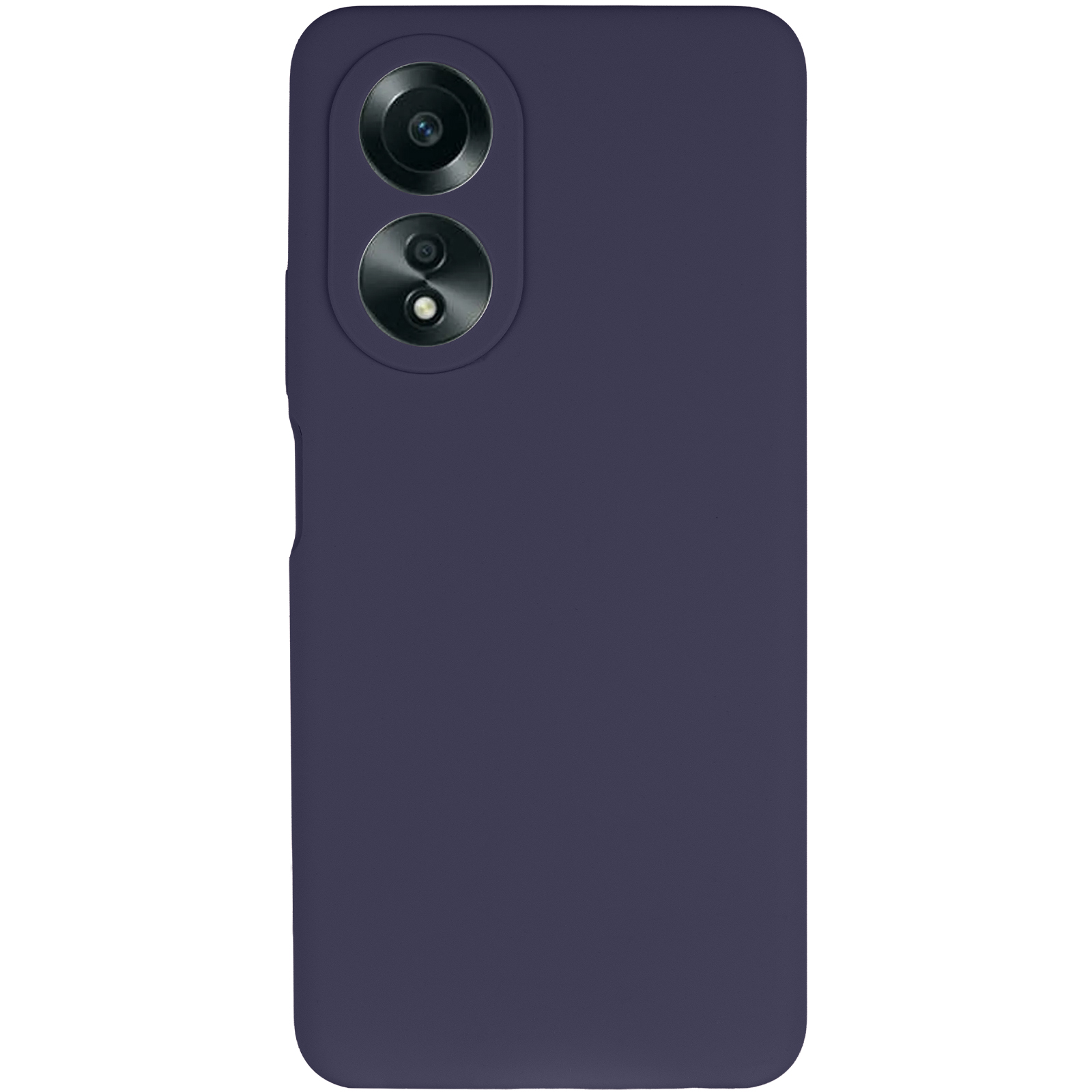 Чохол Silicone Cover Lakshmi Full Camera (AAA) для Oppo A58 4G, Темно-синій / Midnight blue 1, Силікон, купити оптом з доставкою