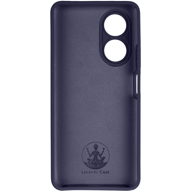 Чохол Silicone Cover Lakshmi Full Camera (AAA) для Oppo A58 4G, Темно-синій / Midnight blue 2, Силікон, купити оптом з доставкою