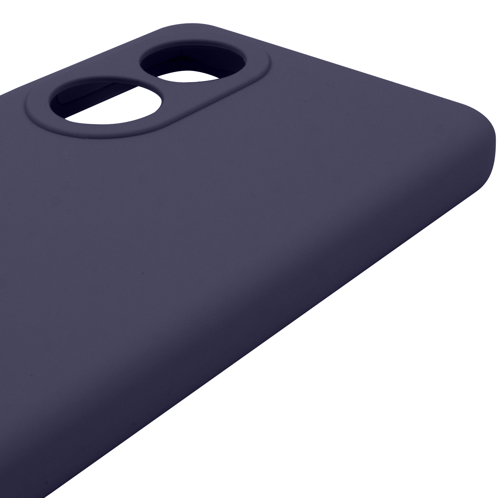 Чохол Silicone Cover Lakshmi Full Camera (AAA) для Oppo A58 4G, Темно-синій / Midnight blue 3, Силікон, купити оптом з доставкою