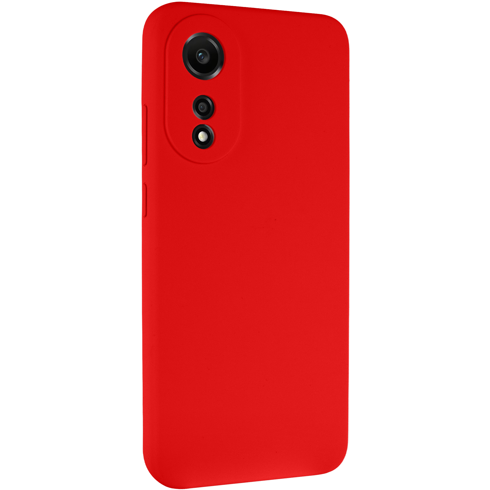 Чохол Silicone Cover Lakshmi Full Camera (AAA) для Oppo A78 4G, Червоний / Red, Силікон, купити оптом з доставкою