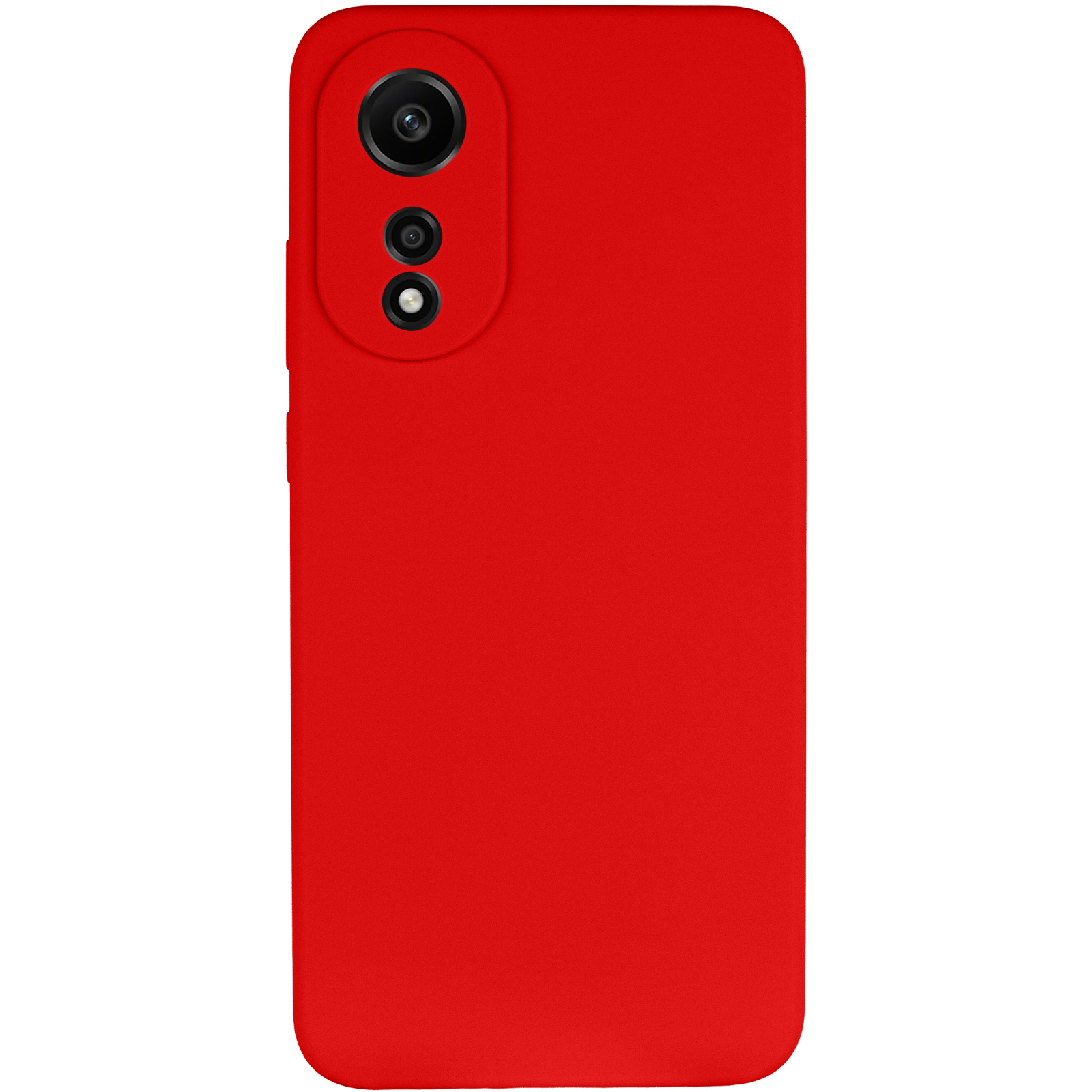Чохол Silicone Cover Lakshmi Full Camera (AAA) для Oppo A78 4G, Червоний / Red 1, Силікон, купити оптом з доставкою